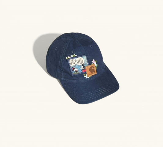 Remake Navy Blue Mickey Mouse Carhartt Cap